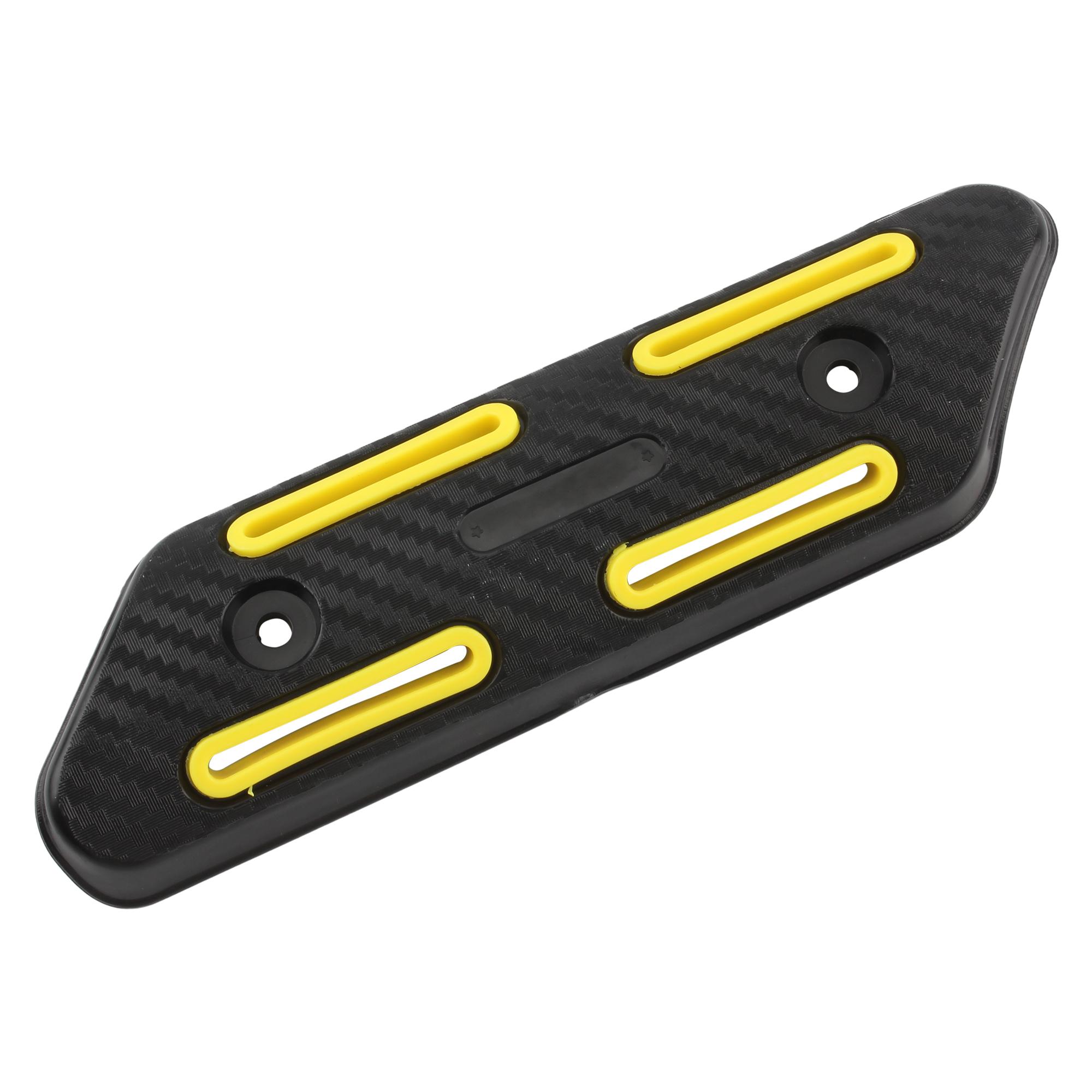 Motorcycle Exhaust Heat Insulation Protector Retrofit Motorbike Universal Anti-scalding Guard Exhaust Heat Insulation Guard жёлтый