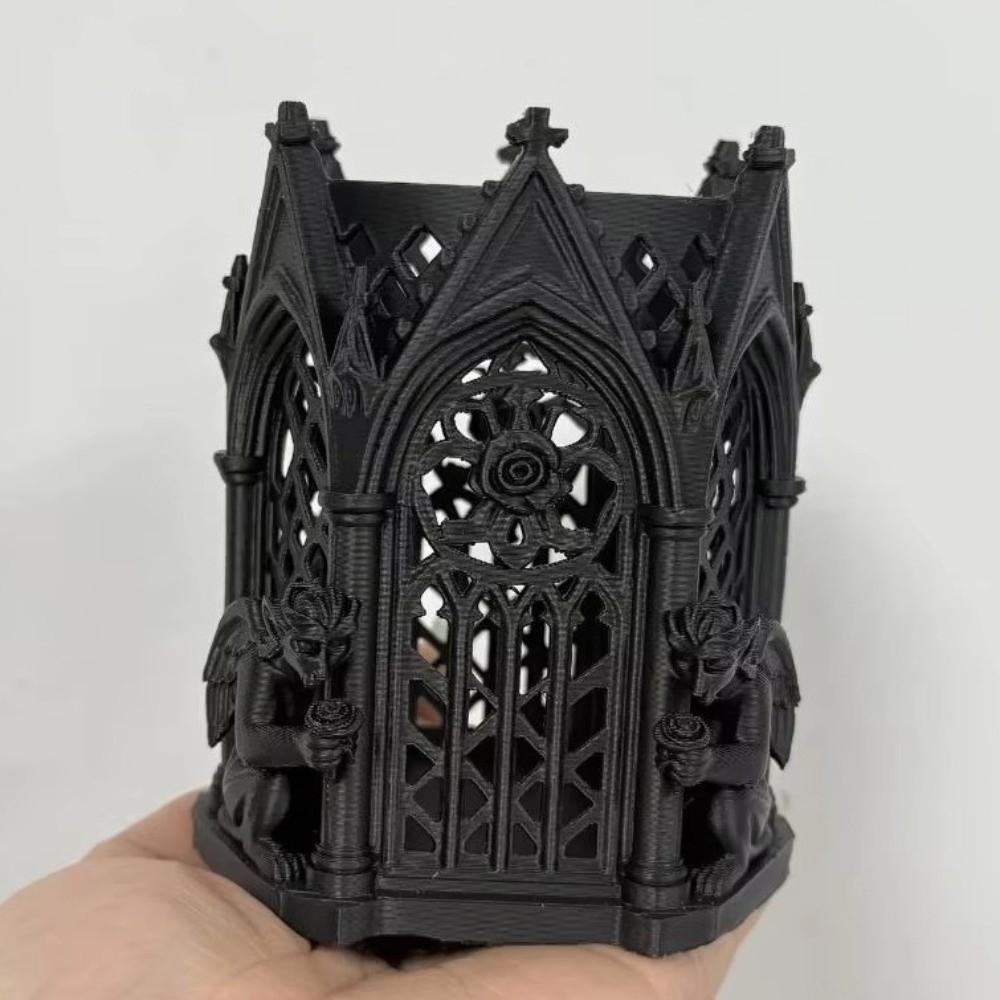 Unique 3D Printed Pen Holder Creative Desk Organizer Cool Art Storage Decor Desktop Ornament
