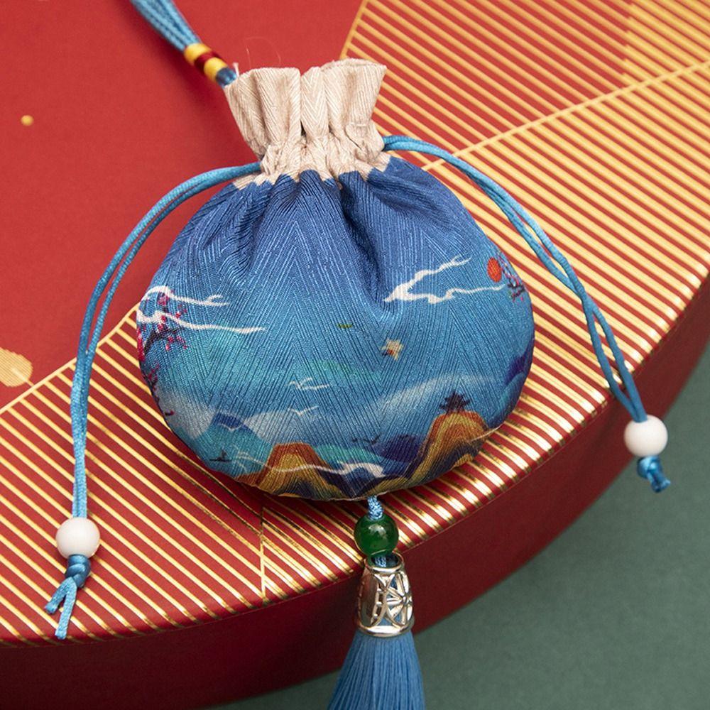 Cloth Multi Color Drawstring Chinese Style Storage Bag Empty Sachet Women Jewelry Bag Purse Pouch