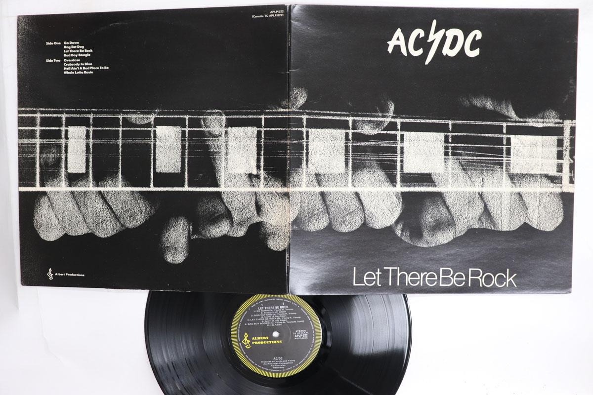 Виниловая пластинка ACDC Let There Be Rock APLP022 ALBERT PRODUCTI 1978 Австралия Рок Б/у