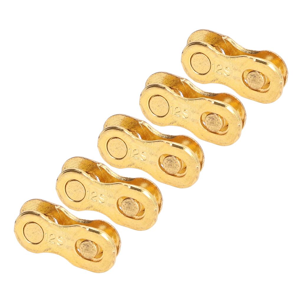 5 Pairs Bike Chain Quick Release Buckle Mountain Road Bike Chain Link Connector for 12s Speed Chain