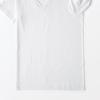 MUJI Seamless FA19FA5A White Size L Men's V-Neck Short-Sleeve T-Shirt (2-Pack) Men's