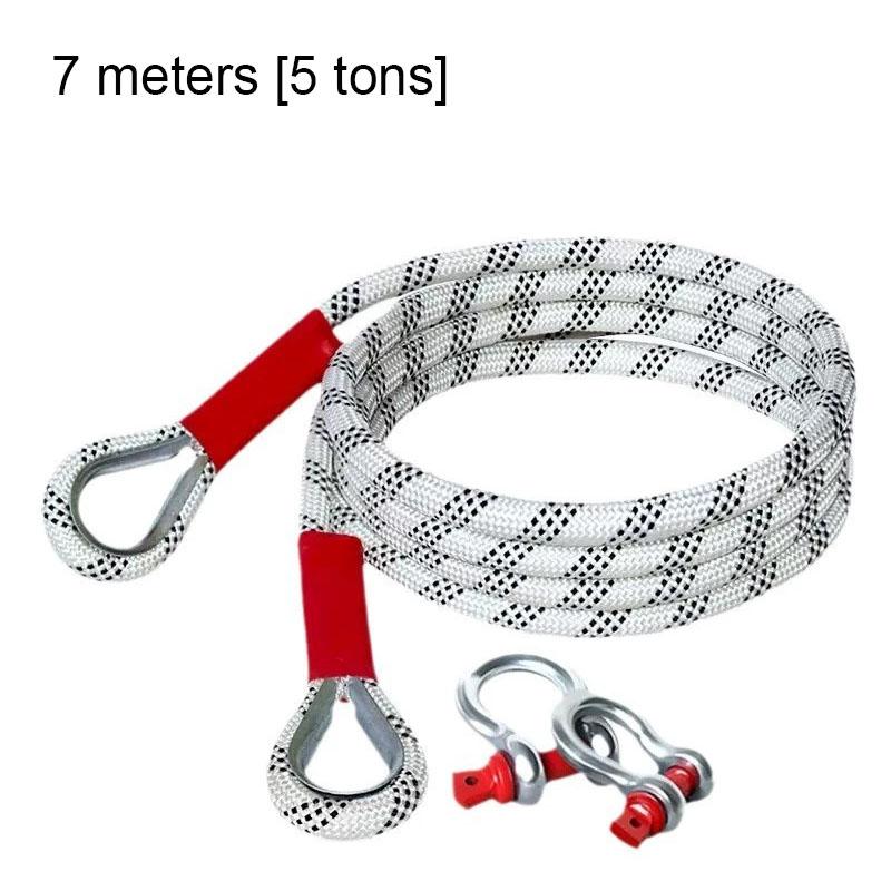 New Car Towing Rope Off-road Vehicle Can Tow 10 Tons of Rescue Rope Upgraded Version Which Is Very Reliable and Wear-resistant