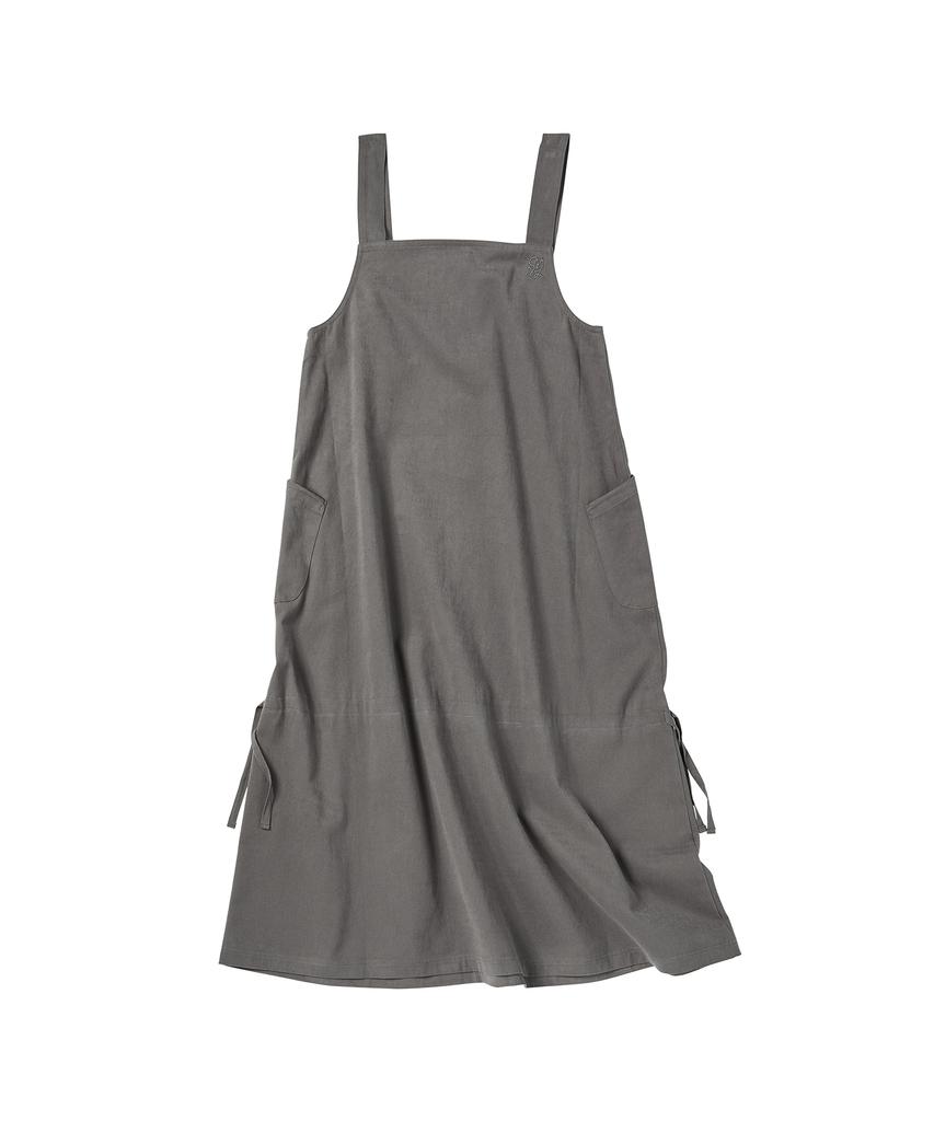 Comoni Nose W Como Overall Dress [Charcoal]