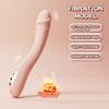 Powerful Dildo Vibrator Female Stimulator G Spot Clitoris Dual Stimulation Vaginal Electric Shock Stimulator Sex Toys Telescopic Dildo Masturbator