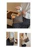 2025 Women's Large Capacity Retro Tote Bag, High-End Fashion Floral Commute Bag, Shoulder Crossbody Style