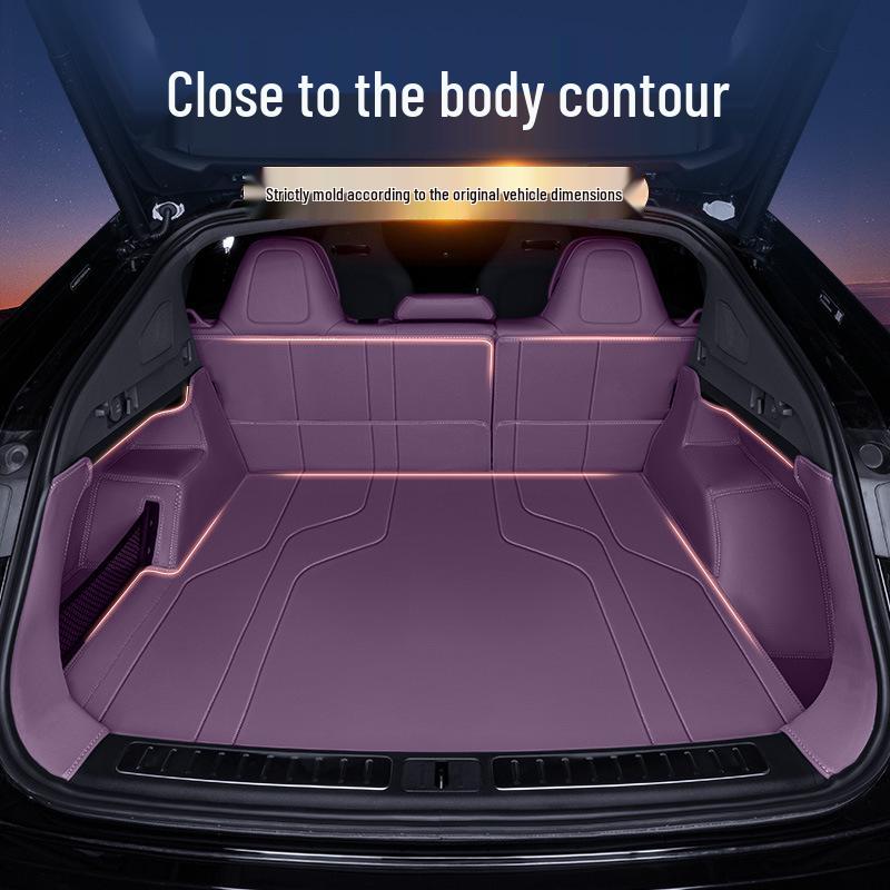 Zhijie R7 2026 Trunk Mat - Full Coverage Interior Modification Accessory
