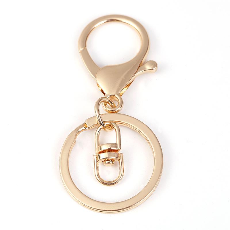 Yi Lian Schmuck Zinklegierung Herzplatte Schlüsselanhänger mit Karabinerverschluss