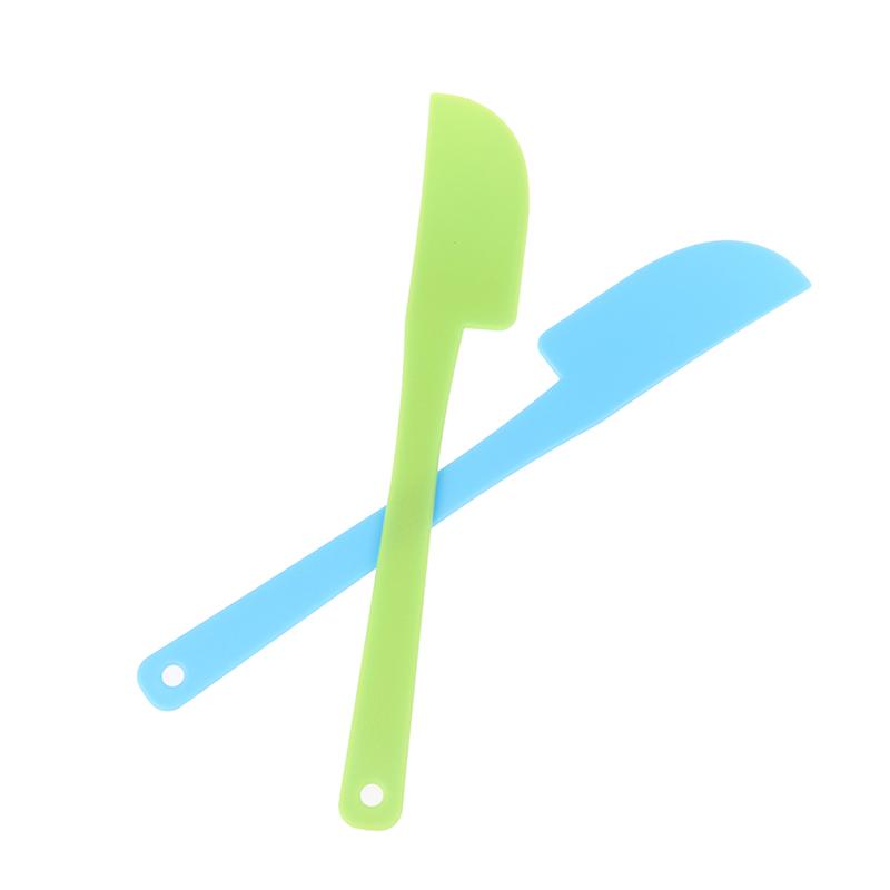 1Pc Pp Mini Plastic Cream Baking Scraper Non Stick Butter Spatula Cutter Heat Resistant Kitchen Pastry Tools Scraper