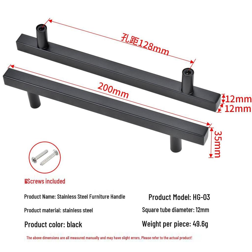 Modern Simple Stainless Steel Kitchen Cabinet & Wardrobe Handle for Doors and Drawers