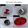 Hot Sale Downlight Spotlight Hole Saw Dust Cover Metal Drill  Dust Cover