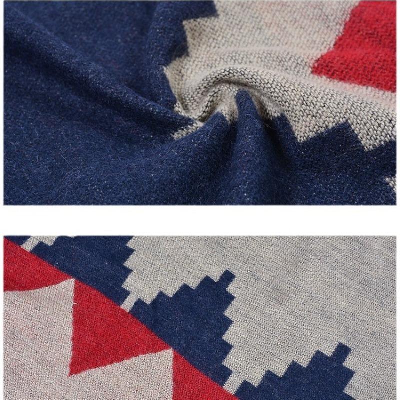 AEC hand-sewn edge thickened and lengthened open hot-selling cape air conditioner warm decorative shawl scarf
