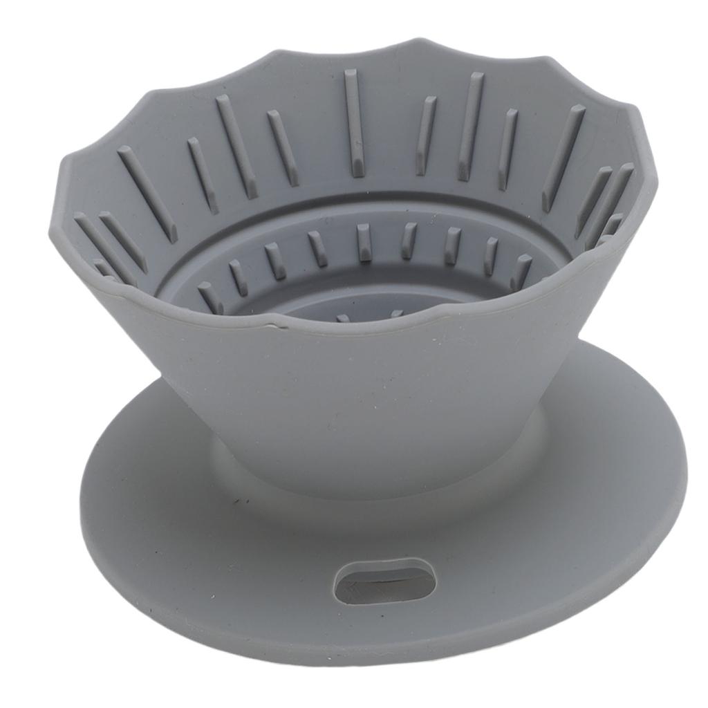 Pour Over Coffee Dripper Food Grade Silicone Folding Portable Hand Brewed Coffee Filter