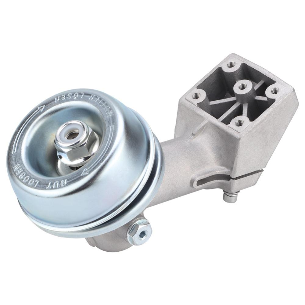 Silver Gearbox Gear Head Metal Replacement Gear Head Durable Brush Cutter Gearbox