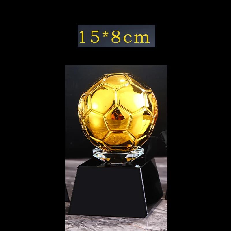 Customized Table Tennis and Volleyball Balls, Crystal Trophy, Gold Silver Copper, Creative Sports Home Decor Award Souvenir, 1Pc