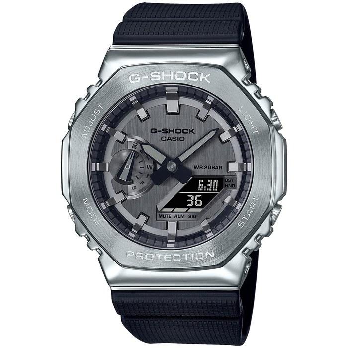 [Casio] G-Shock GM-2100-1AJF Men s Watch, Black/Silver
