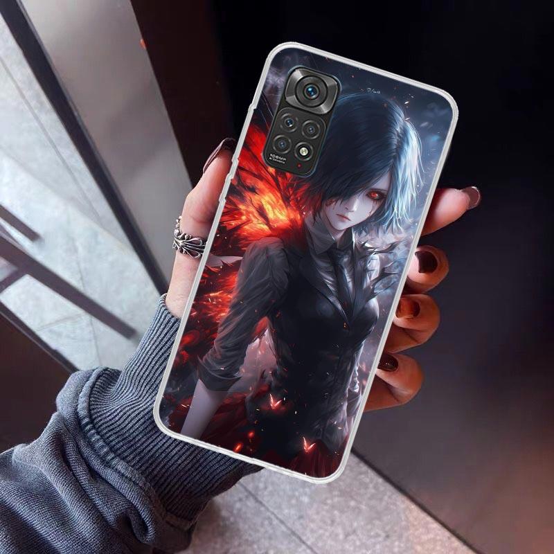 G-Ghoul Tokyo Touka Kirishima Phone Case For Xiaomi Redmi Note 10 11 12 13 14 15 Pro Plus 11S 12S 14S 11T 11E 10S Soft TPU Back