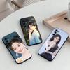 Actor ZZ-Zanilia Zhao Phone Case Black Silicone Soft For Samsung S25,S24,S21,S22,S23,S30,Ultra,S20,Plus,Fe,Lite