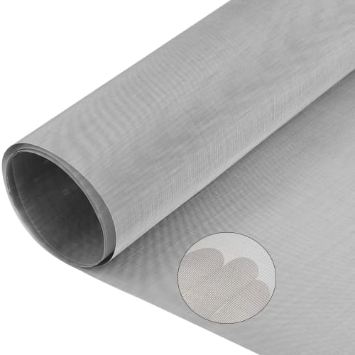 WETARENDA Stainless Steel Mesh, 120 Mesh, 30*100cm, Industrial Wire Mesh, Stainless Steel Plain Weave Wire Mesh, Heat-Resistant, Rodent-Proof, Insect-