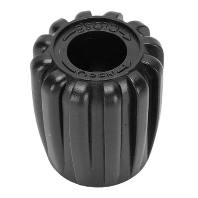 Diving Tank Valve Knob Attachment Short ABS Stainless Steel Diving Cylinder Valve Knob for Scuba Diving Black