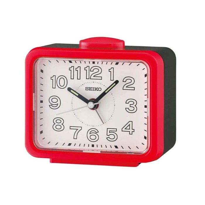 Réveil - SEIKO - QHK061R - Noir - Alarme - Quartz Japonais - Intérieur