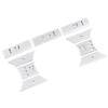 For Land Rover Range Rover Vogue L405 2013-17 Aluminum Alloy Black Car Rear Air Conditioning Button Trim Sticker Car Accessories