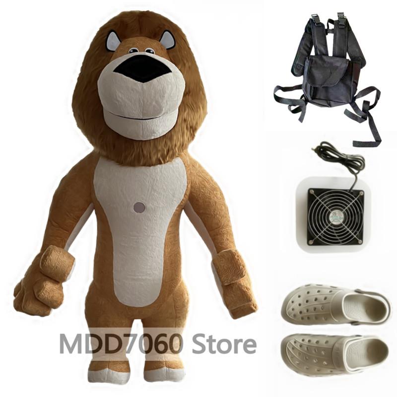 Inflatable Giant Panda Costume Funny Plush Mascot Suit For Street Party Role Play Cosplay