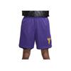 Nike Kobe Dri-FIT Standard Issue Reversible Basketball Shorts Czarny/Field Purple/Amarillo Męskie Spodnie FZ0932-010