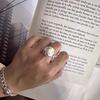 Minimalist Copper Elegant Ring For Women With Contemporary Open Style Adjustable