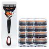 German-Engineered Classic 5-Blade Men's Razor with Universal Five-Layer Head