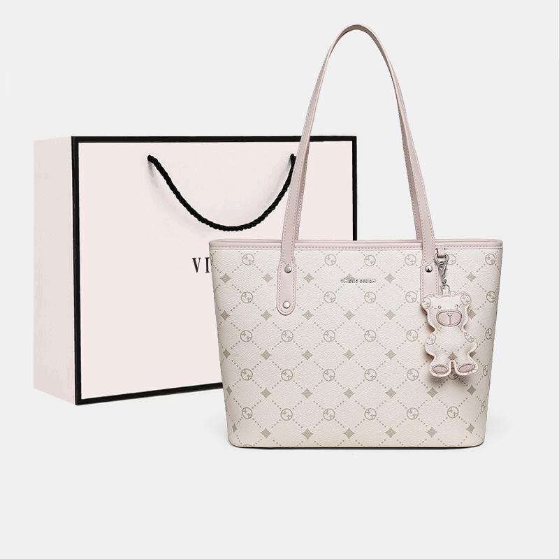 Tragetasche Damen Tasche High-End-Sinn Große Tasche Einzelne Schulter Große Kapazität Klasse Pendeltasche Gepäck