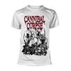 HRÁZ LEBEK (BÍLÝ) tričko CANNIBAL CORPSE