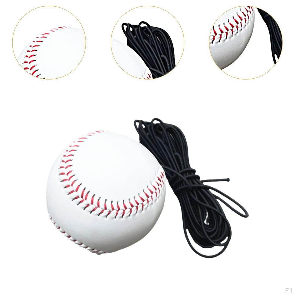 Baseball Practice Tool with Rope for of All Levels