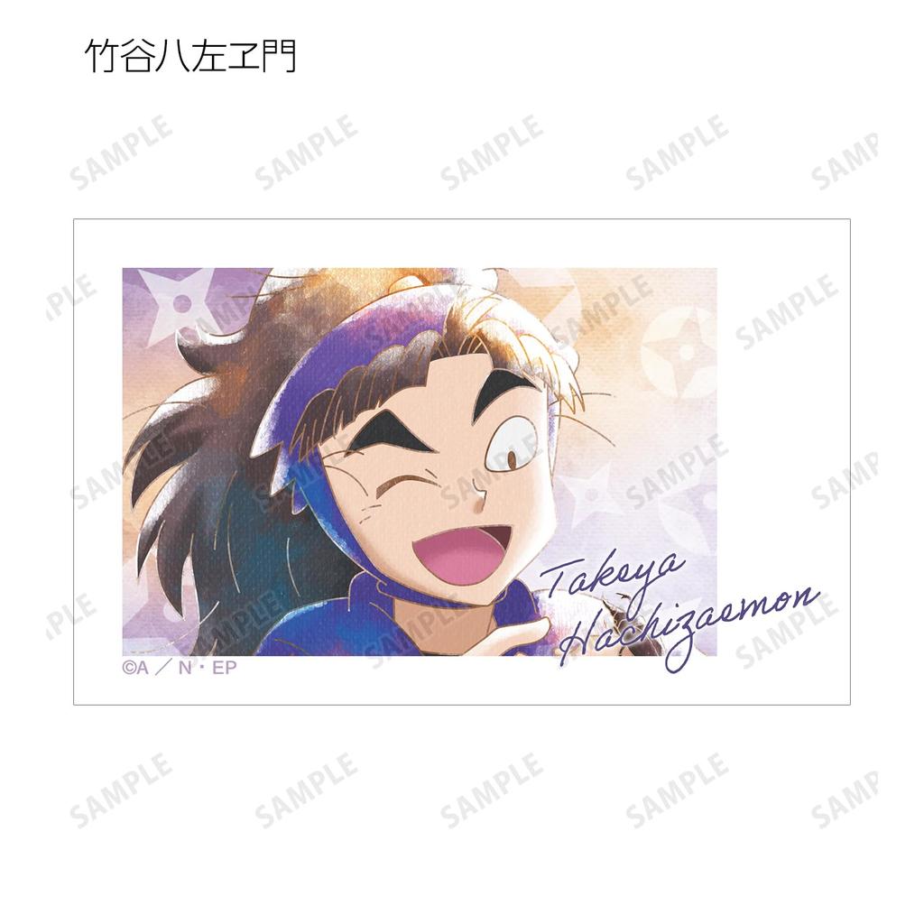 Nintama Rantaro Trading Ani Art aqua label Illustration Card ver.B 11-Pack Box
