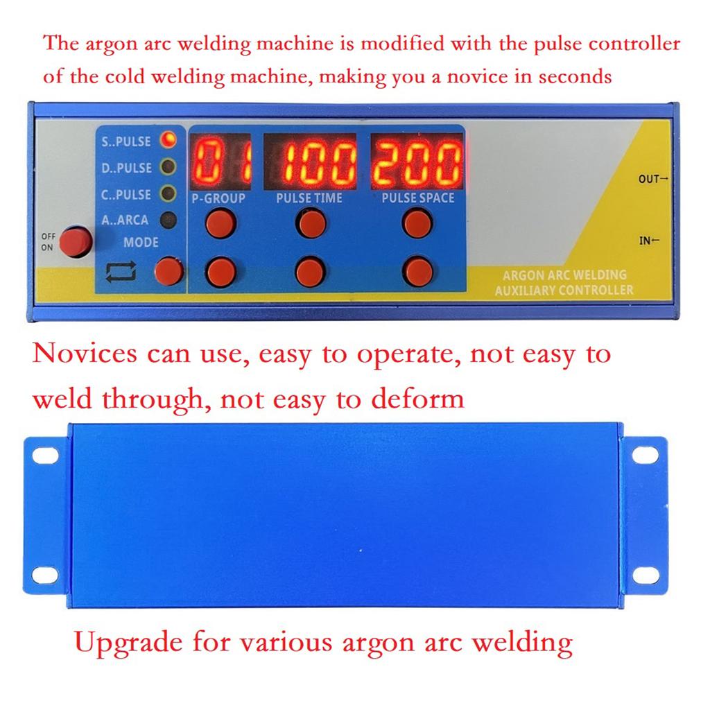 Bodová svařovací pistole s pulzním svařováním Cold Welding Controller Svařovací pistole s argonovým obloukem Cold Welding Controller Plech Nastavitelný svařovací hrot