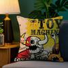 T-Toy M-Machines S-Skates Pillow Case Plush Fabric Soft Double Sided Print Sofa Cushion Cover Throw Pillow Covers