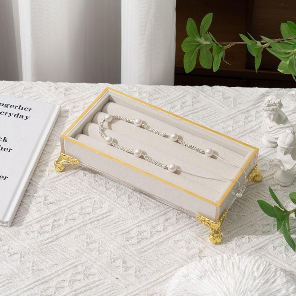Velvet Jewelry Display Stand Vintage Jewelry Holder Box Jewelry Organizer Jewelry Storage