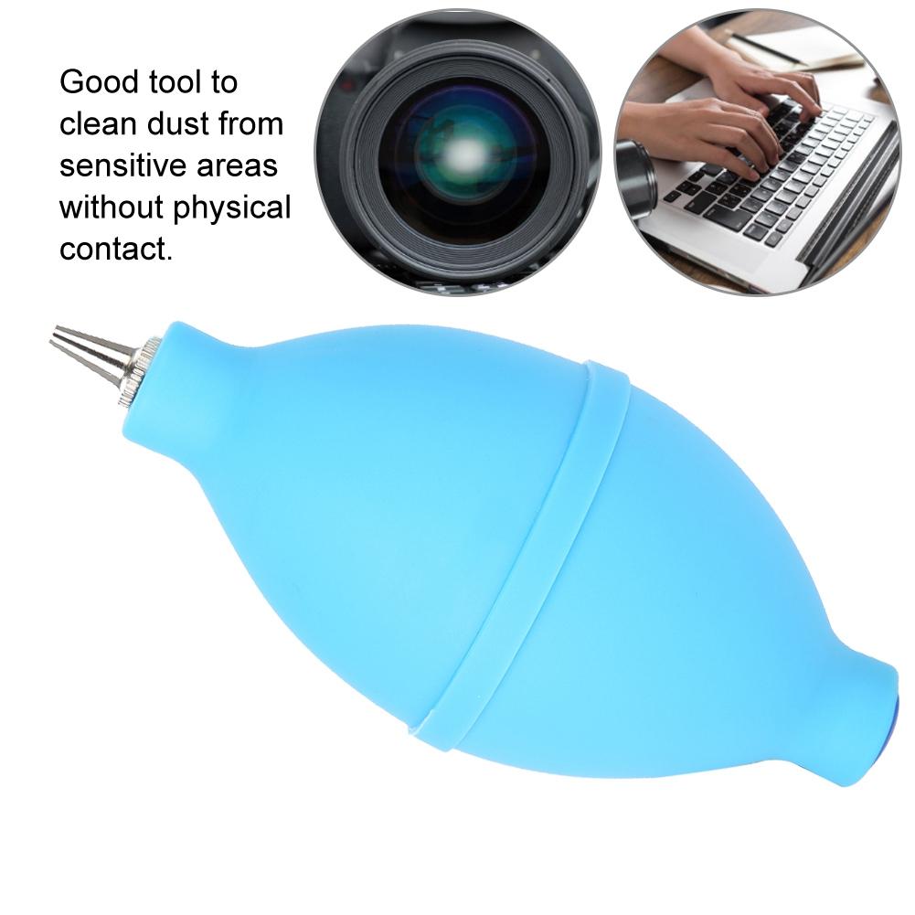 Gummi Staub Luftbläser Pumpe Reiniger Werkzeug für Digitalkamera Objektiv Filter Uhr Reinigung (blau)