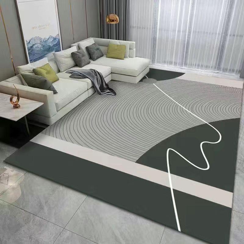 

Сучасний мінімалістичний килим для вітальні, простий у догляді, килим для дивана та журнального столика, побутовий зносостійкий та протиковзкий килим 80 * 120Cm