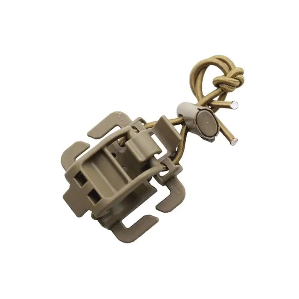 Multifunction Flashlight Clip Hiking Accessories Hanging Buckle Shovel Clamp Axe Clamp Bracket Backpack