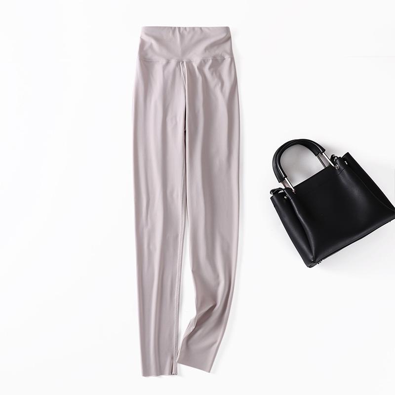 

Женские фитнес-брюки с высокой талией, с эффектом лифтинга бедер, с перекрестной талией, быстросохнущие брюки-акула, утягивающие живот, спортивные, с персиковыми бедрами, для йоги, длиной 9/10 XL [Suitable for 120-67.5 kg]