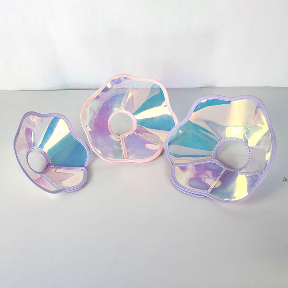 Waterproof Cat Collar Colorful Laser Cat Anti-scratching Collar Cat Neck Ring  Behavior Control