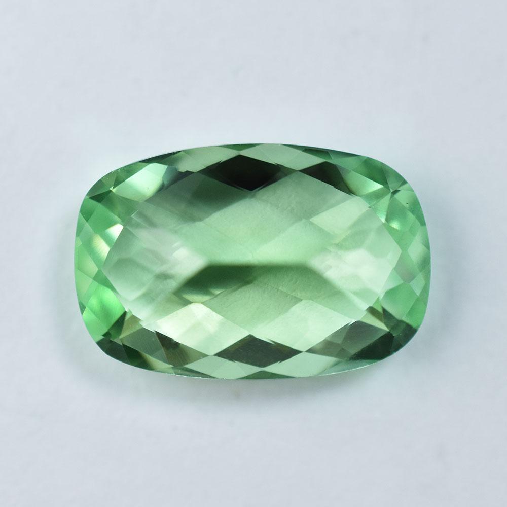 Bluish Green Sapphire Natural Cushion 10x9 mm Flawless Ceylon Loose Gemstone