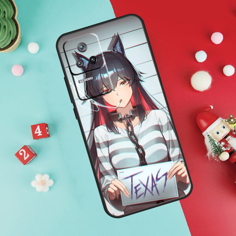 Texas Arknights Case For Xiaomi 13 12 Lite 11T 12T Pro 12X POCO X3 X5 F5 Pro F4 X4 GT M5s C40 F3 Back Cover