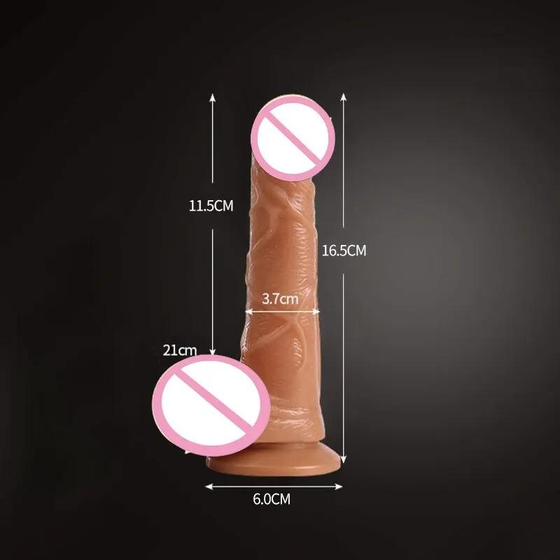Anal Dildo Realistic Penis For Women Sex Toys Vagina Stimulator Big Penis with Suction Cup Anal Plug Lifelike Dildos Adult Toys
