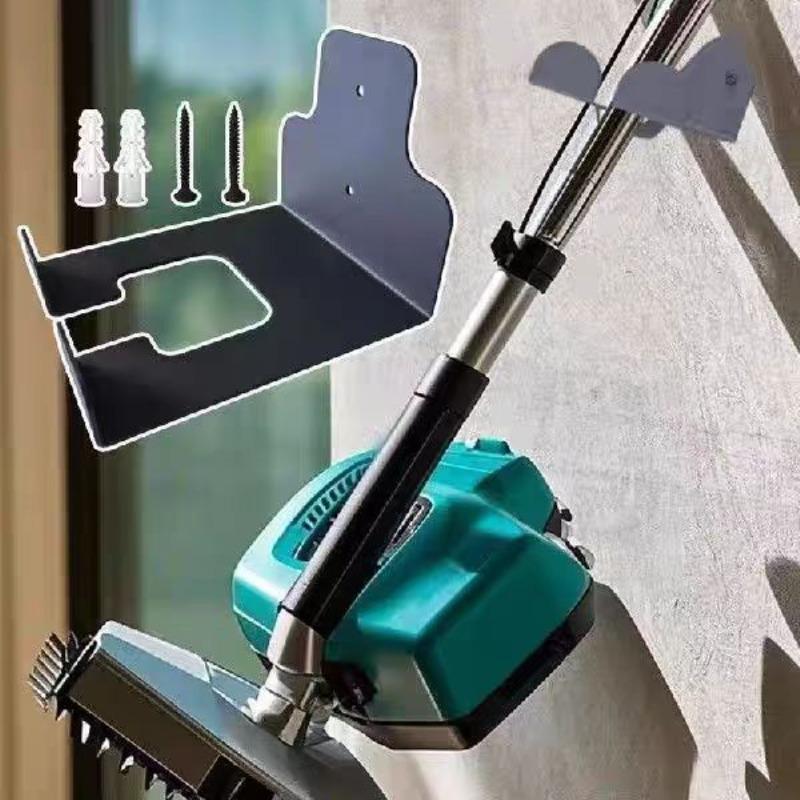 Garden Wall Mounted Bracket, Electric Tool Hanger Weed Killer Multifunctional Courtyard Tool Rack Lawn Trimmer Hedge Garden Tool