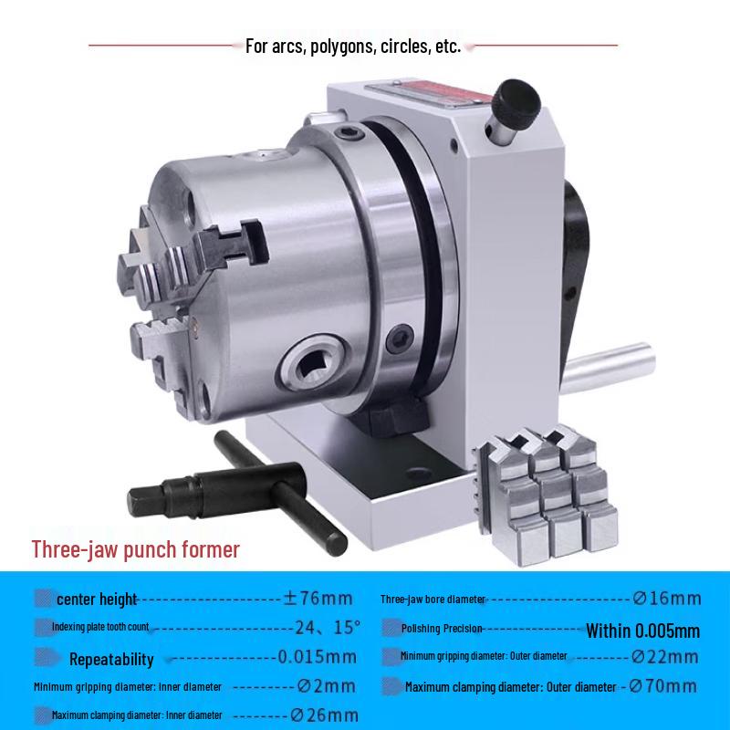Rongyu 3-inch Three-jaw Punch Former