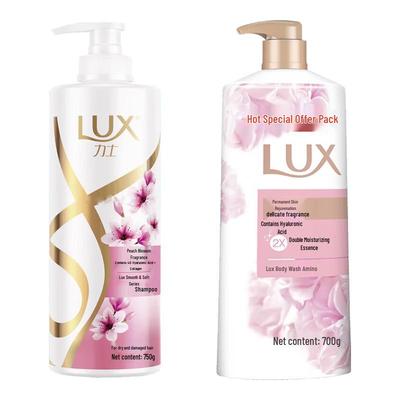 Peach Blossom Scent Shampoo & Body Wash Set