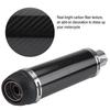 51mm Universal Motorcycle Modified Real Bright Carbon Fiber Exhaust Muffler Pipe with DB Killer