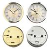 Modern Minimalists Alloy Alarm Clock Insert Quiet Operations Large Roman Numberals Clock Movement Easy Battery Access